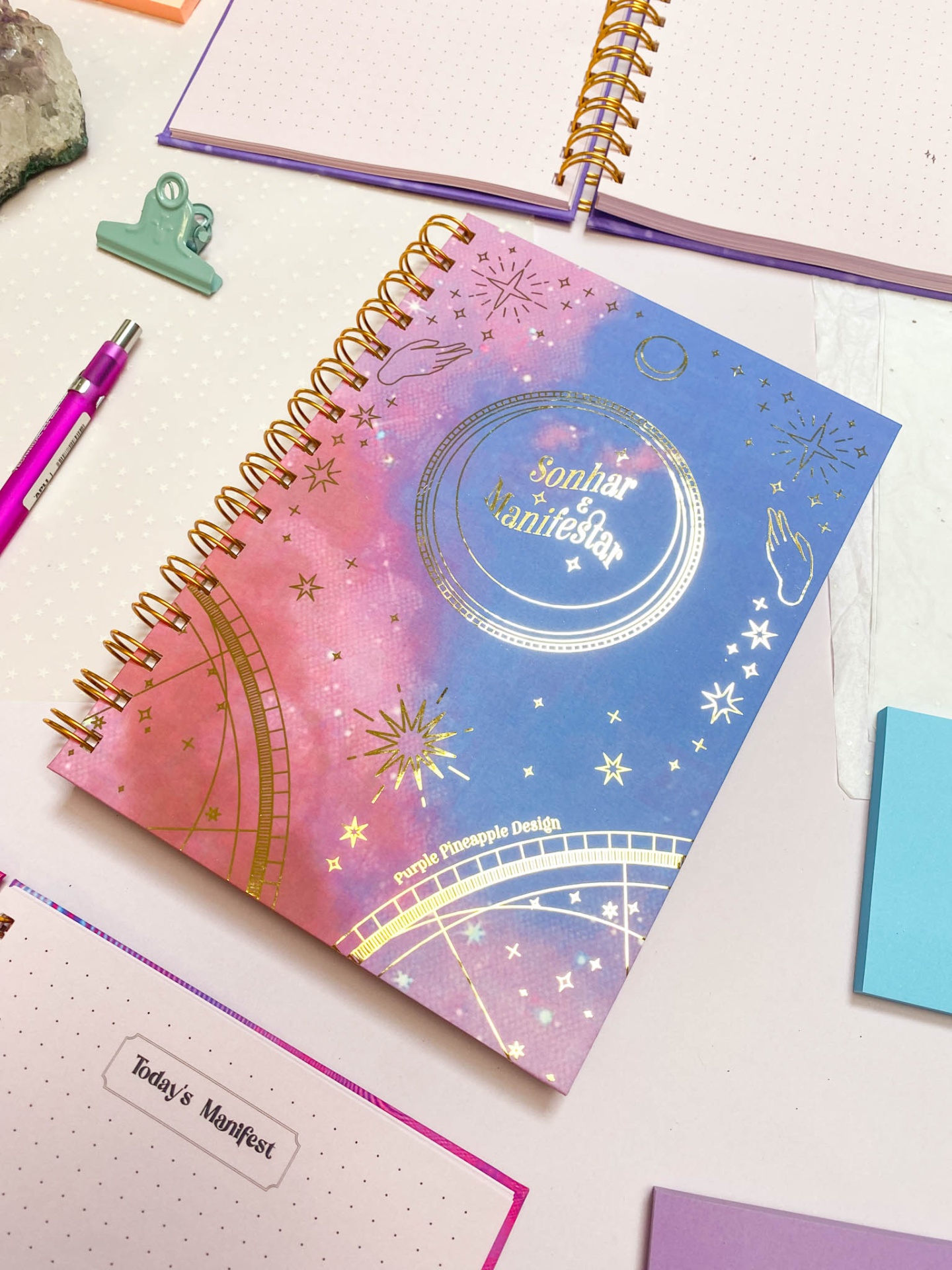 ✩ Caderno Sonhar & Manifestar ✩