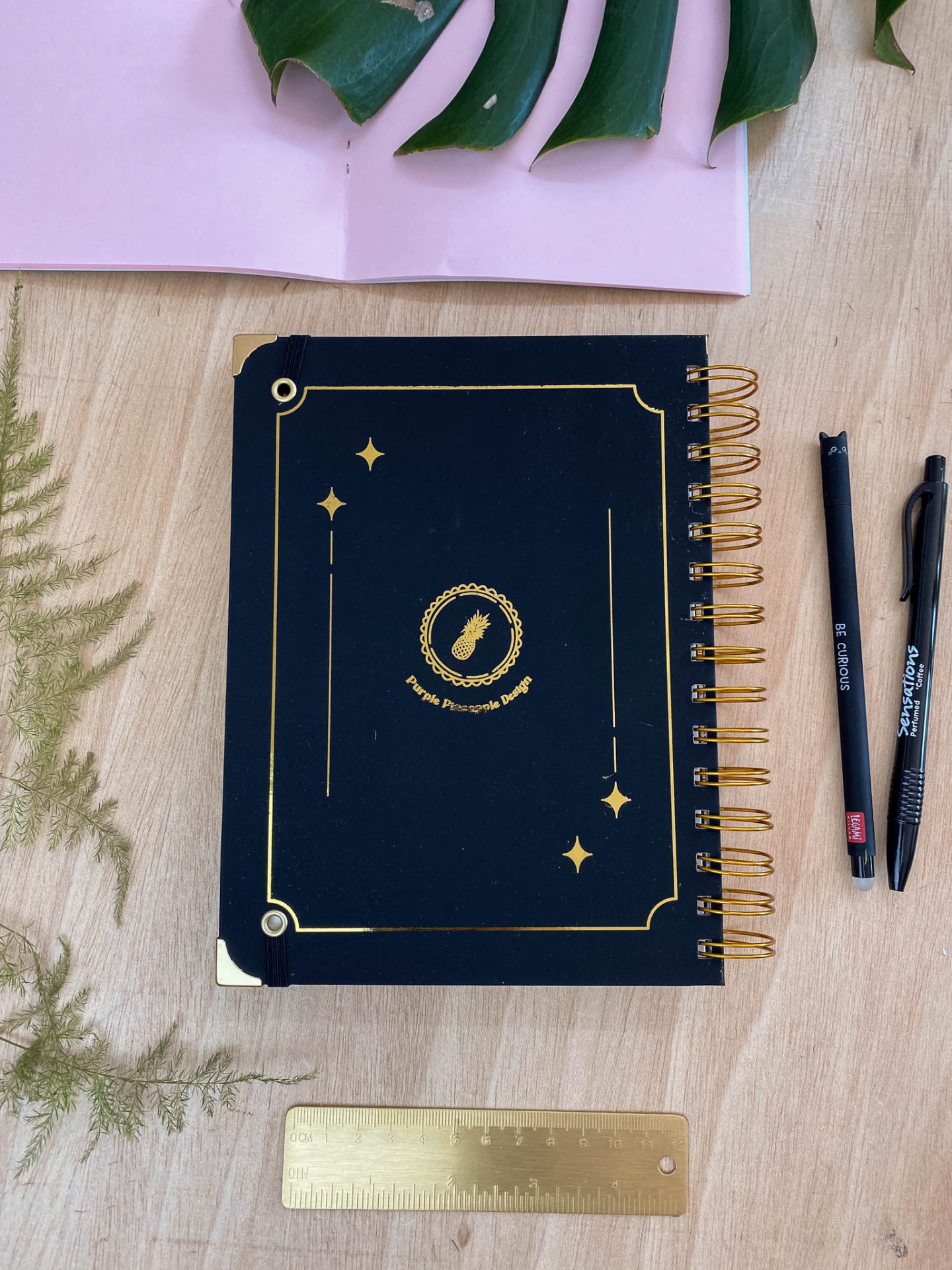 Agenda Semanal 2026 ✨ Preta