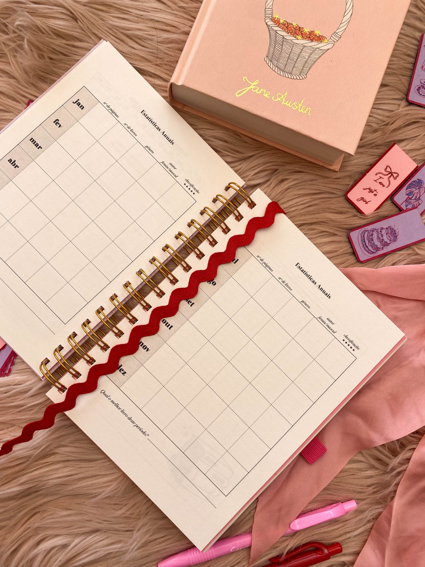 Planner Literário 🎀 If I was a Girl in a Book