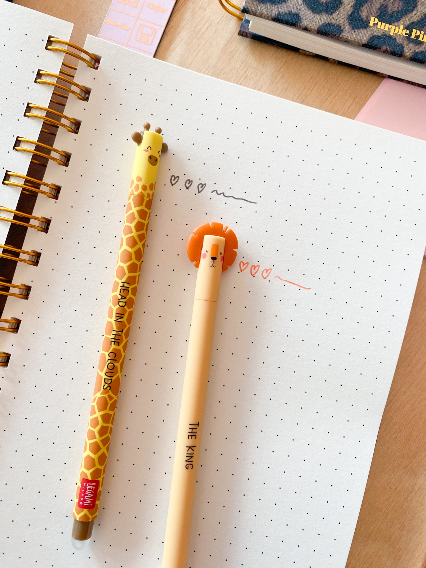 Girafa 🦒 Caneta apagável