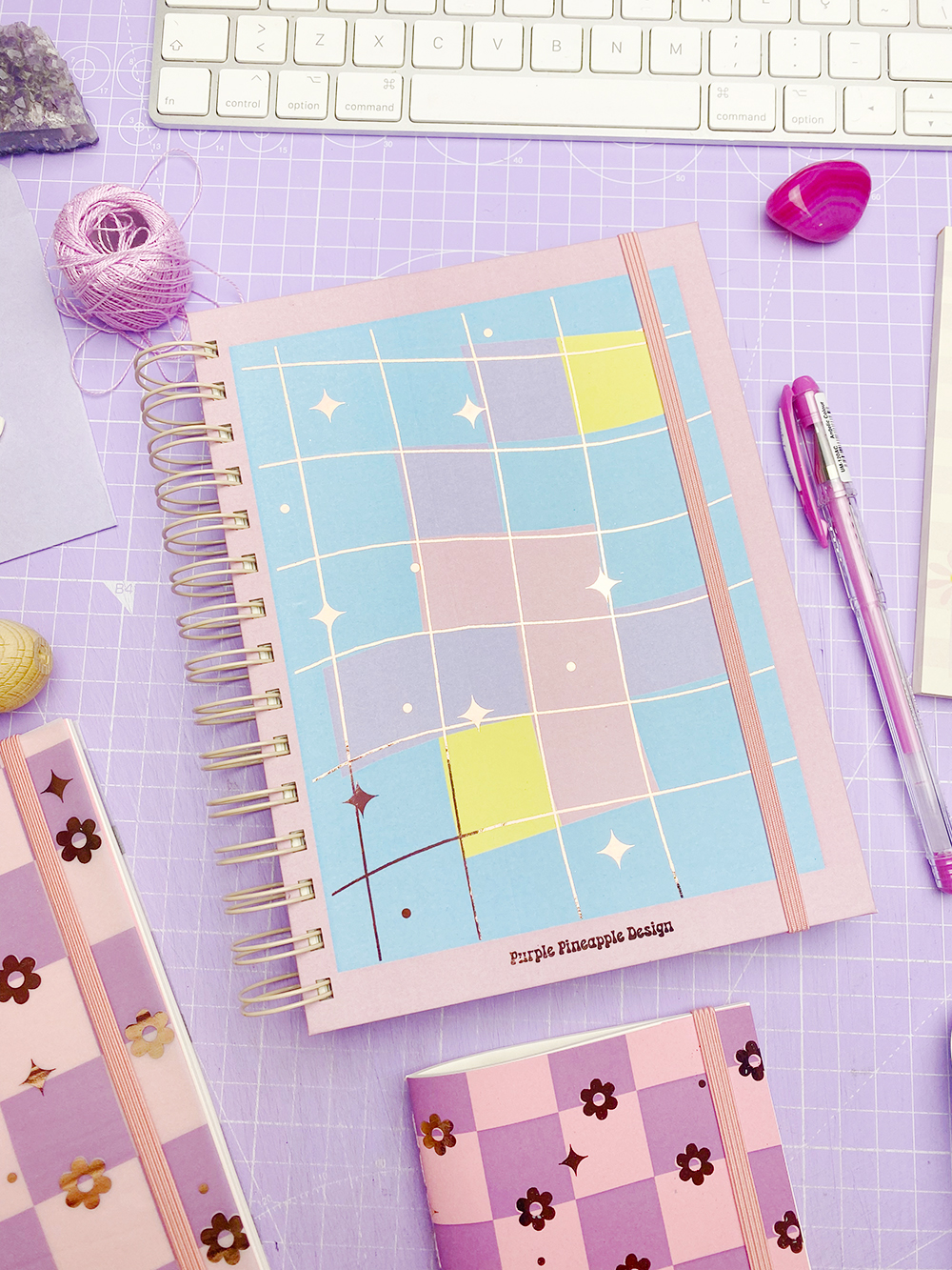 Caderno Pastel Color Block ✨ Extra ✨