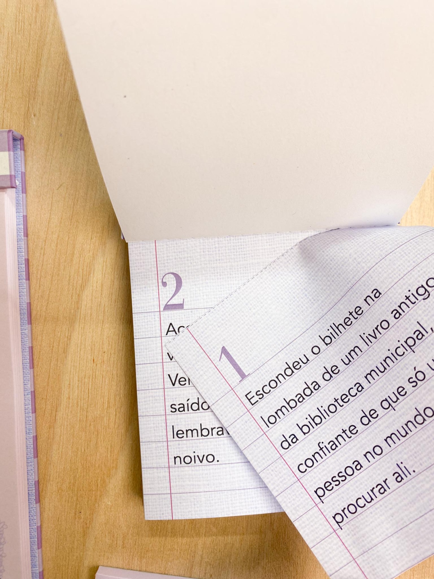 Bloco 100 Ideias – Folhas Destacáveis de Escrita Criativa