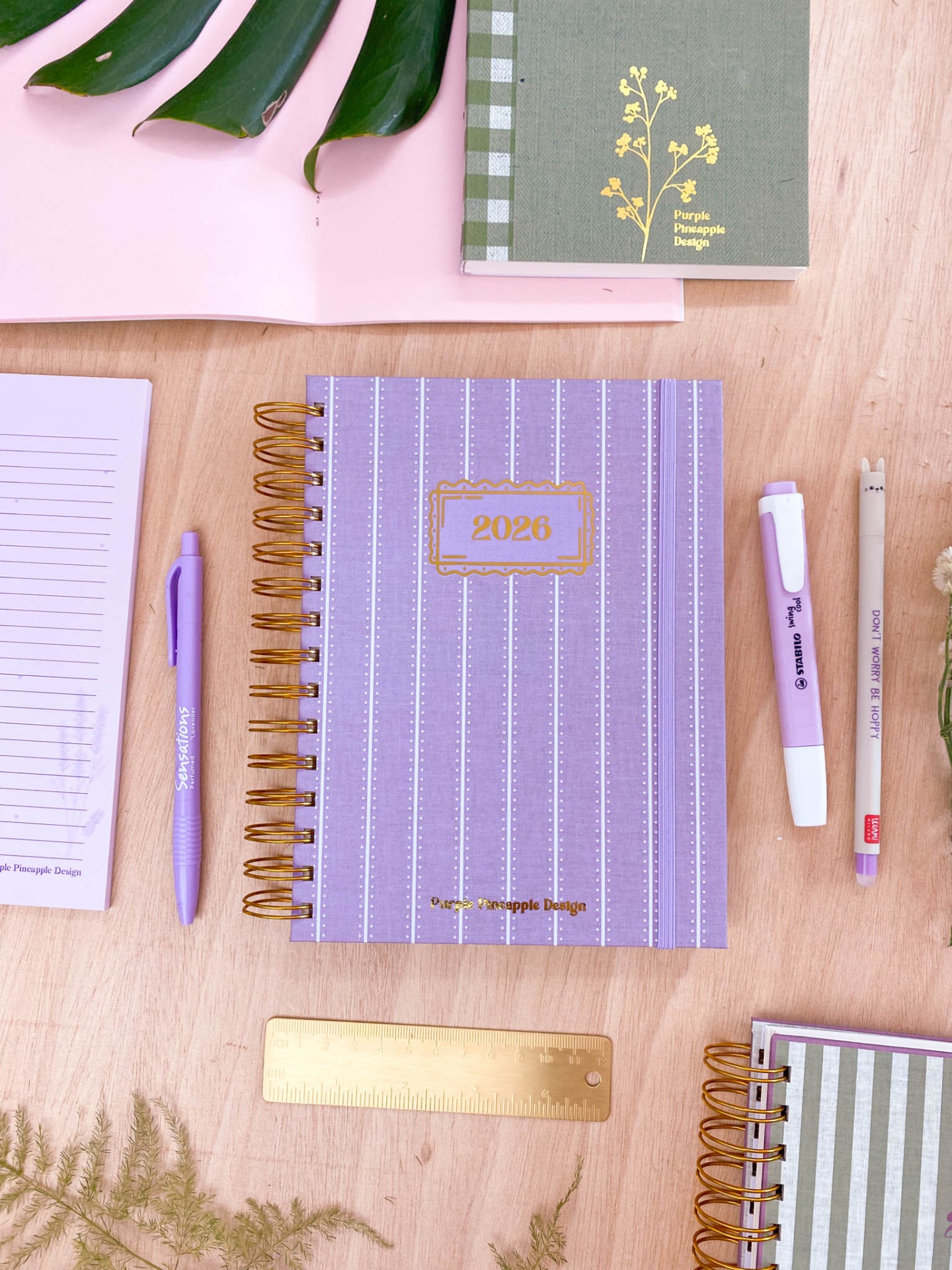 Agenda Semanal 2026 💜 Riscas Lilás 💜