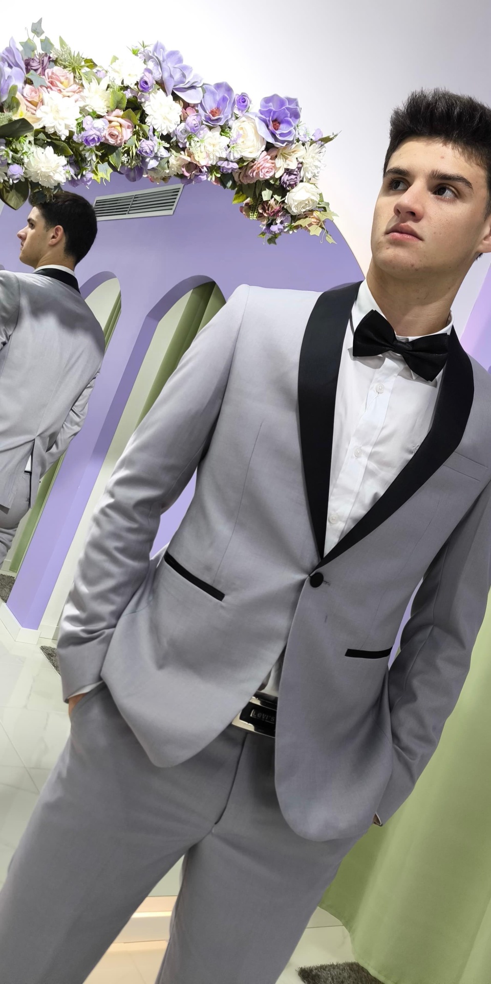 Fato Jhonny Wolf Cinza Fato Jhonny Wolf Cinza