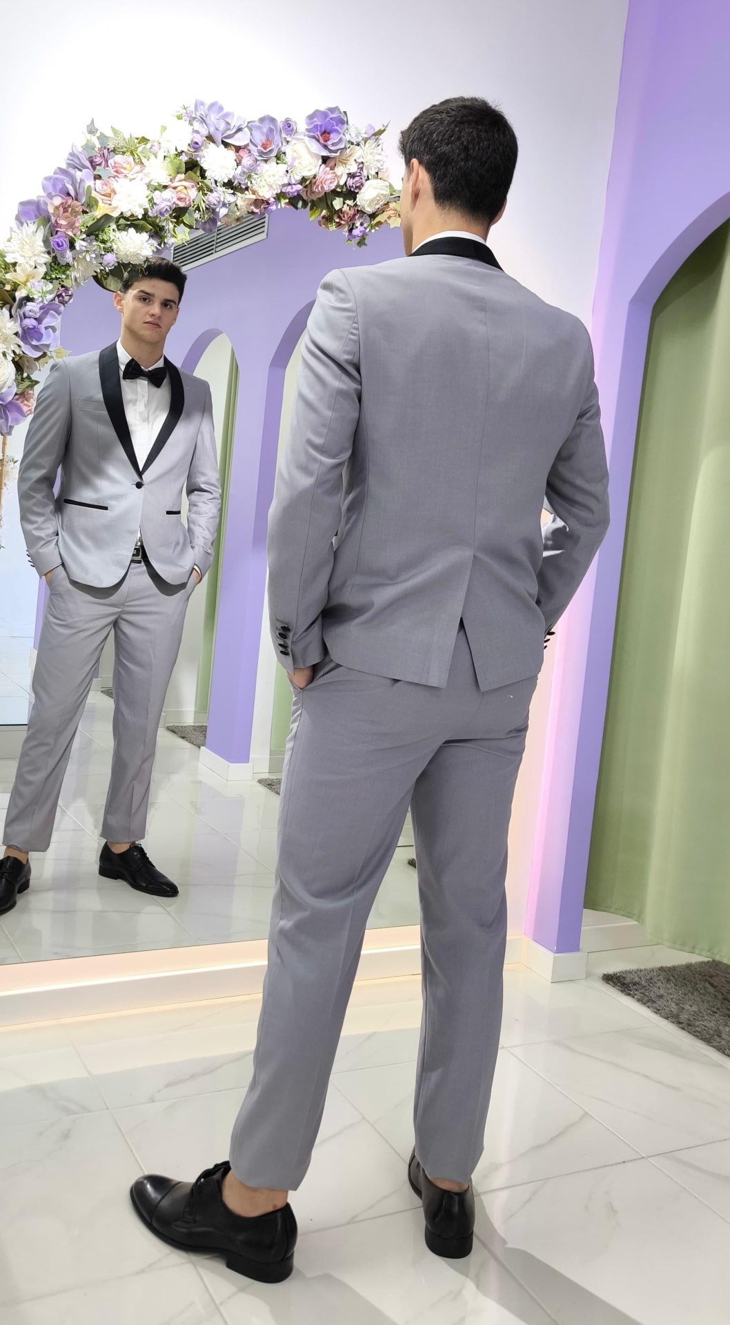 Fato Jhonny Wolf Cinza Fato Jhonny Wolf Cinza