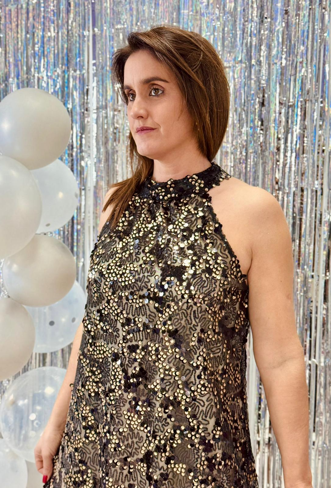 Vestido Lince c/ Penas Vestido Lince c/ Penas