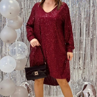 Vestido Meili c/ Laço Lantejoula