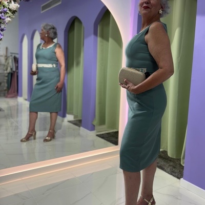 Conj. Casaco + Vestido Serena