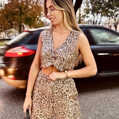 Conjunto Snake Lantejoulas