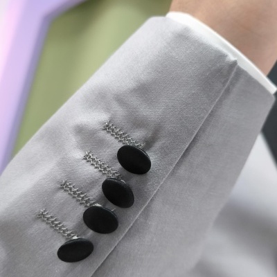 Fato Jhonny Wolf Cinza