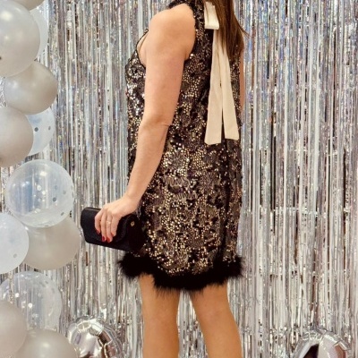 Vestido Lince c/ Penas