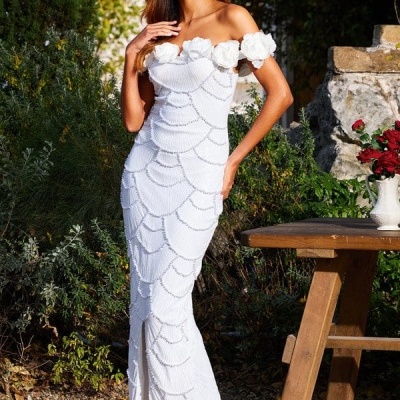 Vestido Fleur Blanche