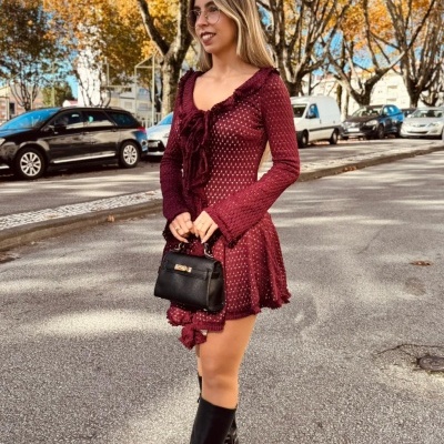 Vestido Tricot Charm