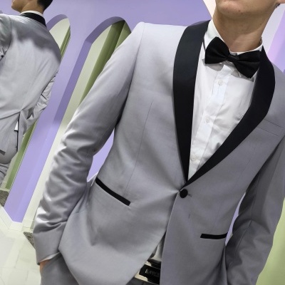 Fato Jhonny Wolf Cinza