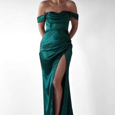 Vestido Soiree Cetim