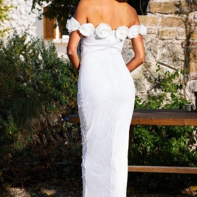 Vestido Fleur Blanche