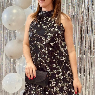 Vestido Lince c/ Penas