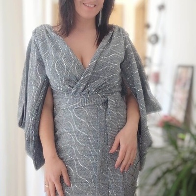 Vestido Danielle Brilhos