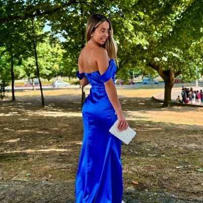 Vestido Soiree Cetim