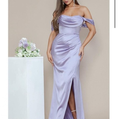 Vestido Soiree Cetim