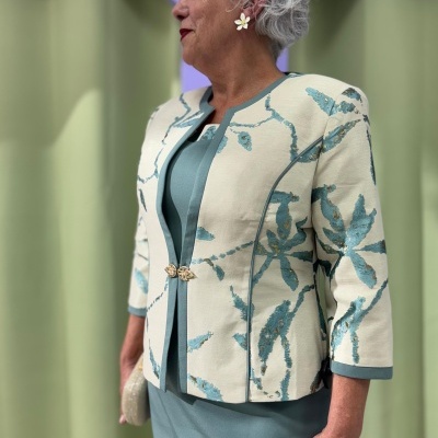 Conj. Casaco + Vestido Serena