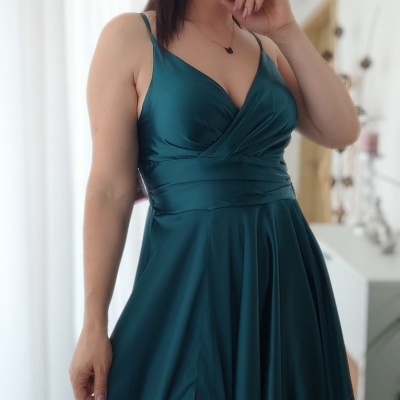 Vestido Pearly Cetim