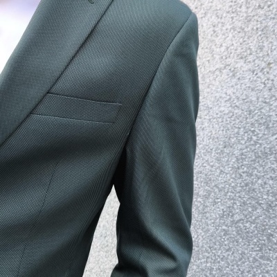 Fato Gilgavin Verde Escuro Ponteado