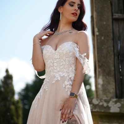 Vestido Amarílis Champagne