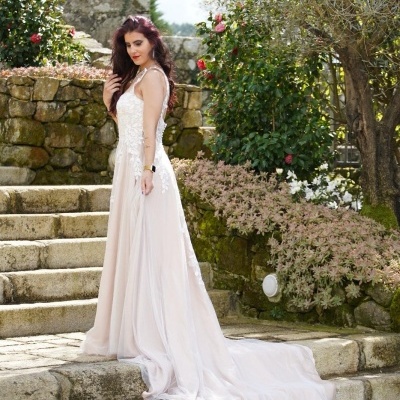 Vestido Amarílis Champagne