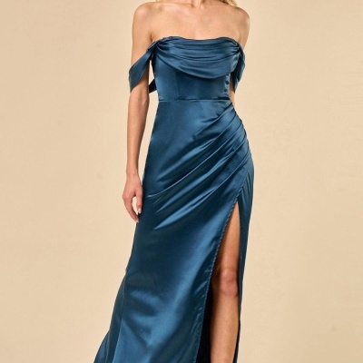 Vestido Soiree Cetim