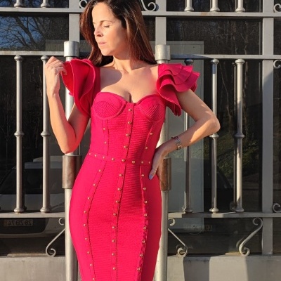 Vestido Lauren Bandage