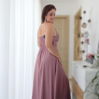 Vestido Pearly Cetim