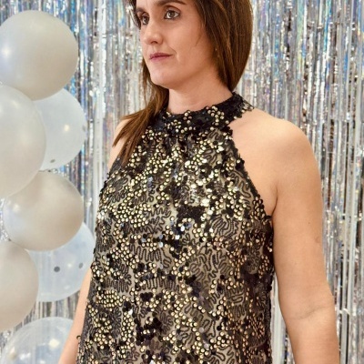 Vestido Lince c/ Penas