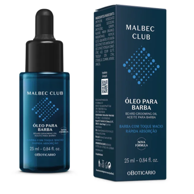59030 ÓLEO PARA BARBA MALBEC CLUB, 25ML