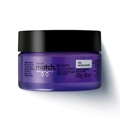 4845 GEL MODELADOR MATCH RESPEITO AOS CACHOS, 290ML