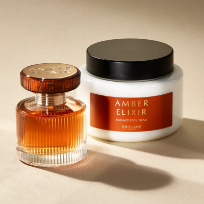 47012 Creme de Corpo Perfumado Amber Elixir