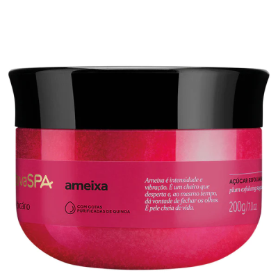 48020 AÇÚCAR ESFOLIANTE NATIVA SPA AMEIXA, 200G