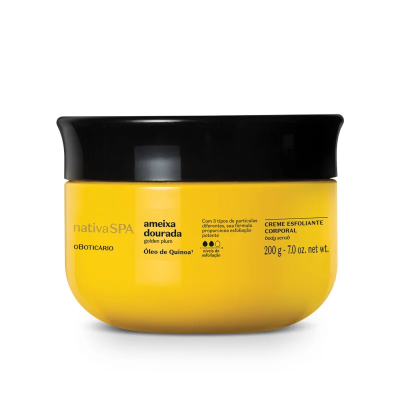 52948 Creme Esfoliante Corporal Nativa Spa Ameixa Dourada, 200g