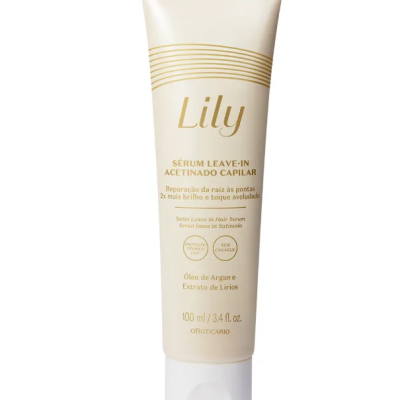 50017 SÉRUM CAPILAR LEAVE-IN ACETINADO LILY, 100ML