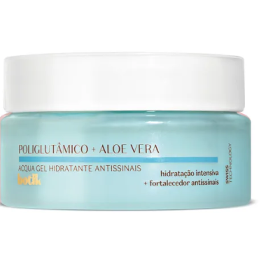 4480 Acqua Gel Hidratante Antissinais Poliglutâmico + Aloe Vera Botik, 50g
