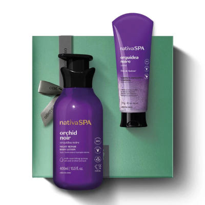 1002201 Kit de Dia da Mãe Nativa SPA Loção Orquídea Noire