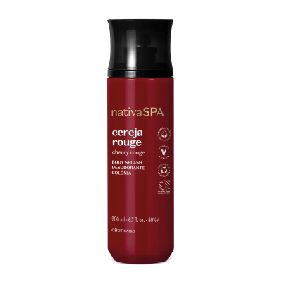 63463 Body Splash Nativa Spa Cereja Rouge 200ml 63463 Body Splash Nativa Spa Cereja Rouge 200ml
