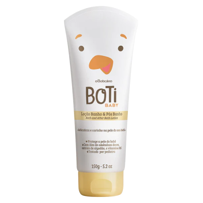 3092 BOTI BABY LOÇÃO HIDRATANTE BANHO E PÓS BANHO, 150G