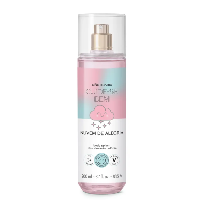 63340 Cuide-se Bem Nuvem de Alegria Body Splash, 200ml 63340 Cuide-se Bem Nuvem de Alegria Body Splash, 200ml