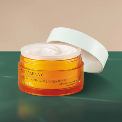 54354 Botik Vitamina C Creme Hidratante Facial, 45g