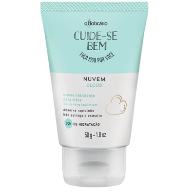 4133 CREME DE MÃOS HIDRATANTE CUIDE-SE BEM NUVEM, 50G