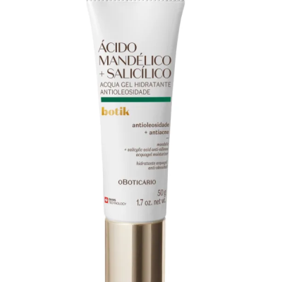 62942 Acqua Gel Hidratante Antioleosidade Ácido Mandélico + Salicílico Botik 50g