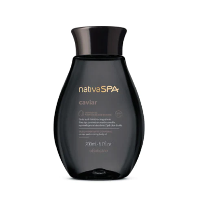 63287 ÓLEO HIDRATANTE NATIVA SPA CAVIAR, 200ML