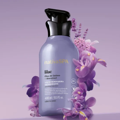 63108 Loção Hidratante Nativa SPA Lilac, 400ml