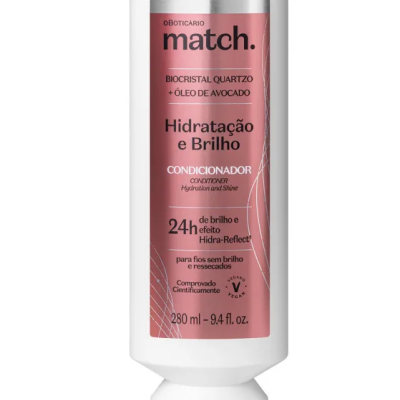 82888 CONDICIONADOR MATCH HIDRATAÇÃO E BRILHO 280ML